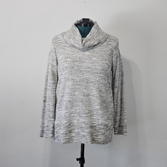 Women's Daisy Fuentes Large Loose Fit Cowlneck Sweater - Picture 1 of 4